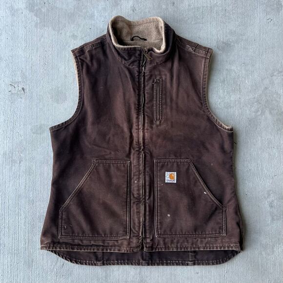 Carhartt Other - Vintage Y2K brown carhartt WOMENS work wear vest